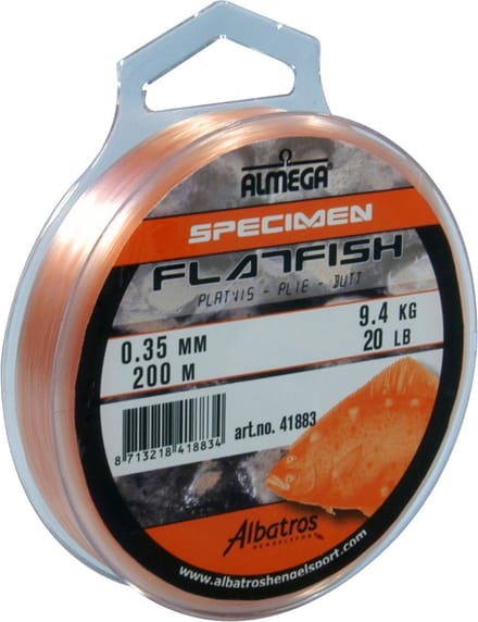 Albatros Almega Flatfish - Vislijn - 0.30 mm - 7.00 kg - 200 m