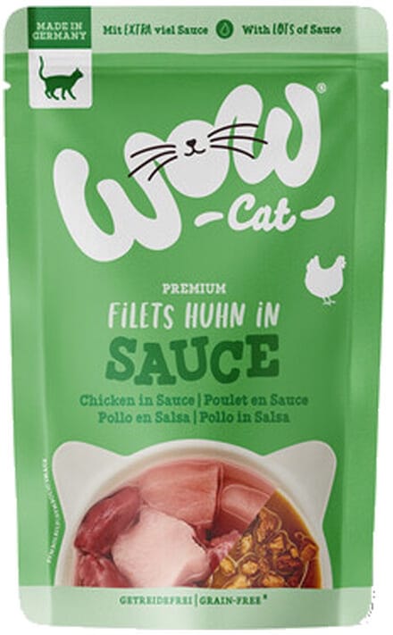 WOW Cat Wet Adult in Saus - Kip