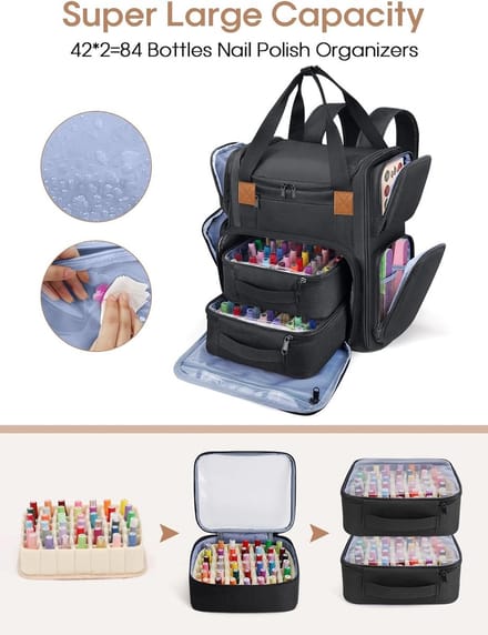 Nagellak Koffer - Nagel Koffer - Nagellak Organizer - Beautyopslag