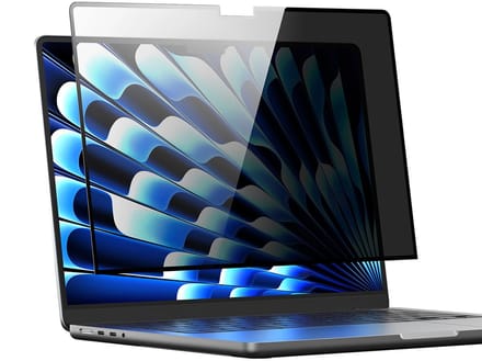 Dux Ducis - Privacy screenprotector Geschikt voor Macbook Pro 16 (2016-2023) - Privacy scherm - Full Cover - Zwart