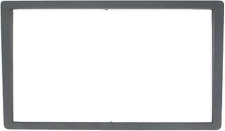ECO 2-DIN FRAME  110mm Universeel zwart
