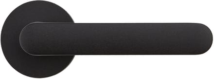 Deurkruk One - Colombo Design Mood Collection - Zwart - rond rozet - set