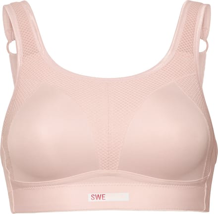 De beste sportbh- licht roze- 100F- sportbeha dames - Swegmark