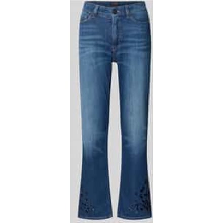 feminine fit jeans met pailletten