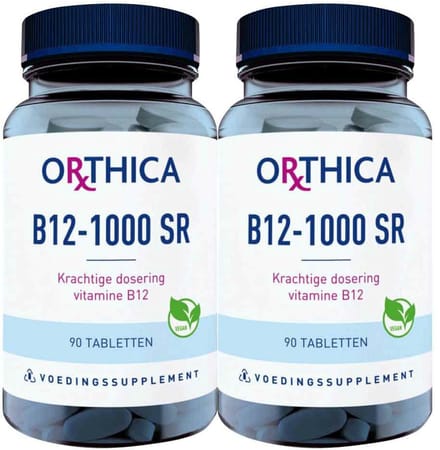 Orthica B12-1000 SR - 2 x 90 tabletten - Voordeelverpakking
