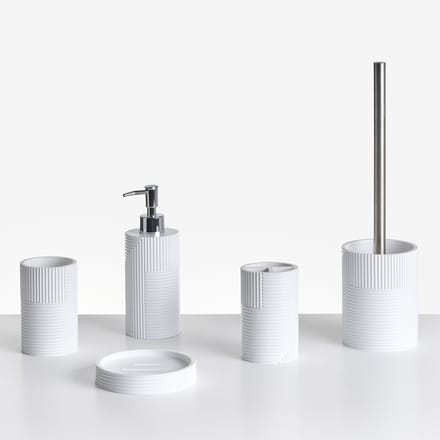 SEPAHUA - Badkameraccessoireset - Wit - Polyresin