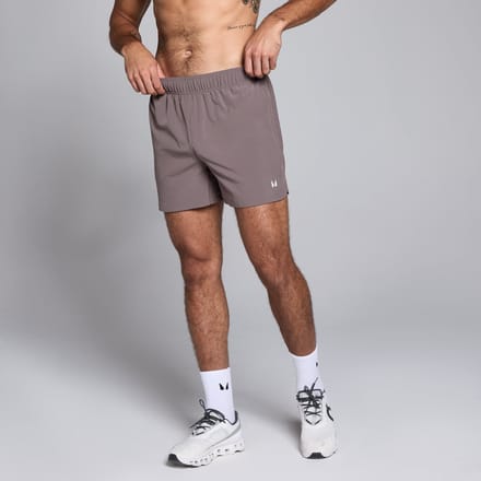 MP geweven trainingsshort met binnenbeenlengte van 13 cm voor heren - Mokka - XL