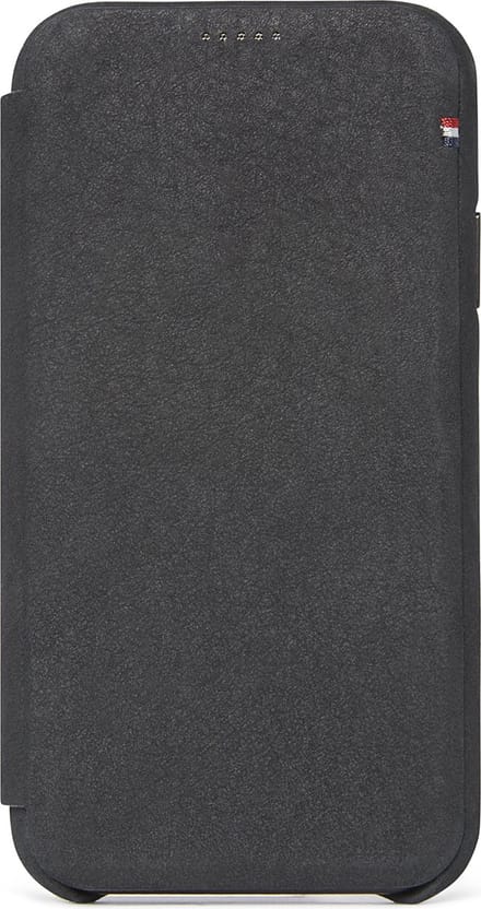 DECODED Wallet Case - iPhone Xr - Hoesje met Pasjeshouder - Hoogwaardig Europees Leer - Zwart