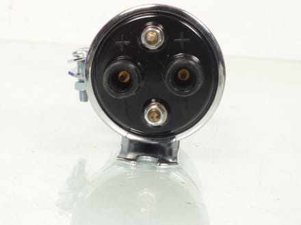 Bobine HT 12V 2 sortie ronde chromé pour moto Harley Davidson 1200 FL 48-98618