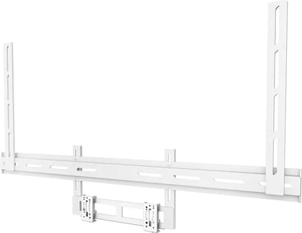 Neomounts mounting kit - for video bar - universal - white - Max 10 kg - recommended for 43"-110"