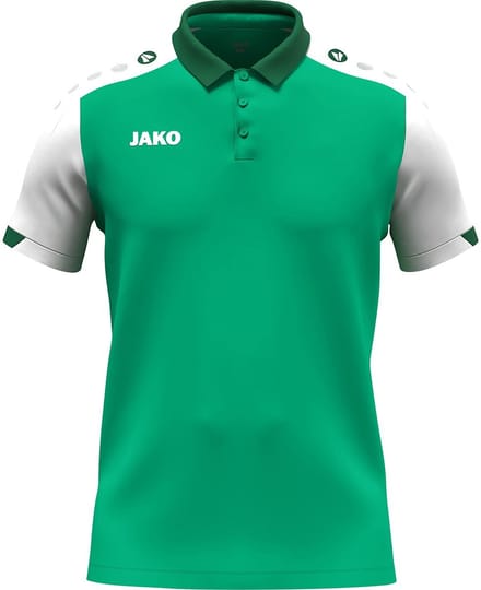 Jako Dynamic Polo Heren - Groen / Wit / Donkergroen | Maat: 4XL