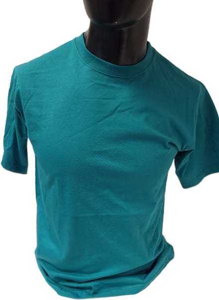 RUSSELL ATHLETIC - TSHIRT-PLAIN-GREEN -XXL