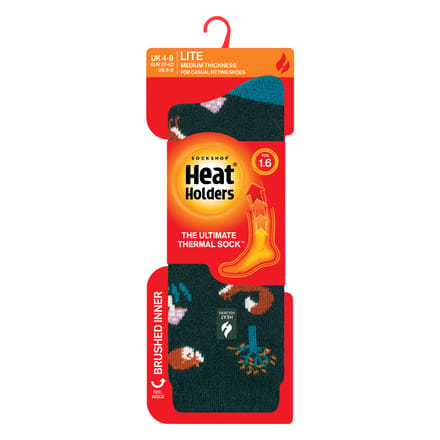 Dames Thermo Lite Patroon Sokkes voor de Winter