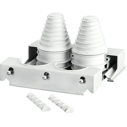 Hensel Enystar kabeldoorvoer muurflens 2X 30-72mm - FP FG 282