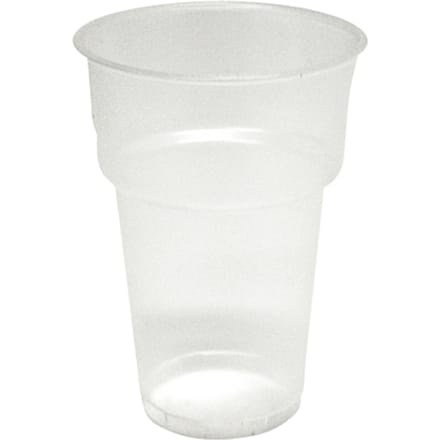 Beker IEZZY bier 250ml PP 50 stuks transparant