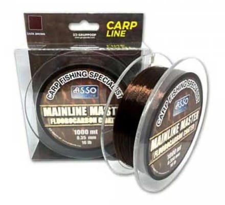 Asso Mainline Master 1000 M Karperlijn Transparant 0.350 mm