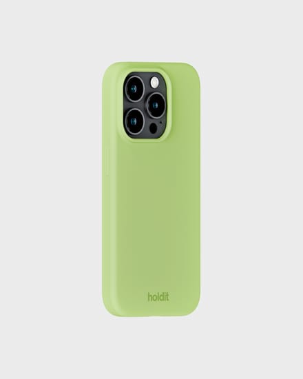 Phone Case Silicone Matcha Green iPhone 15 Pro