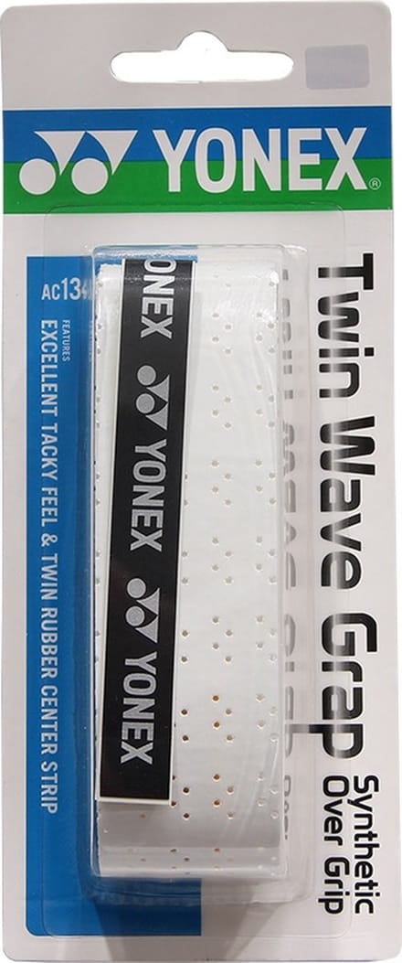 Yonex Twin Wave - dubbel geribbelde grip | AC139EX | wit