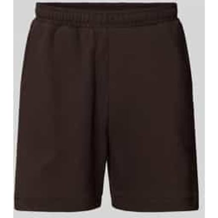 regular fit sweatshorts van puur katoen
