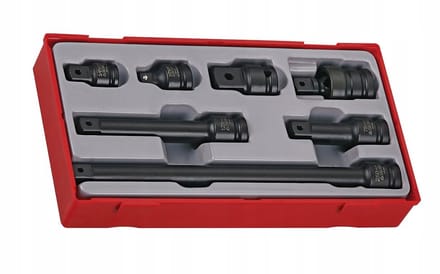 Teng Tools slagdoppenset 1/2" 7-delig