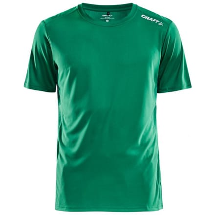 Craft Rush Running T-Shirt Kinderen - Groen | Maat: 122/128