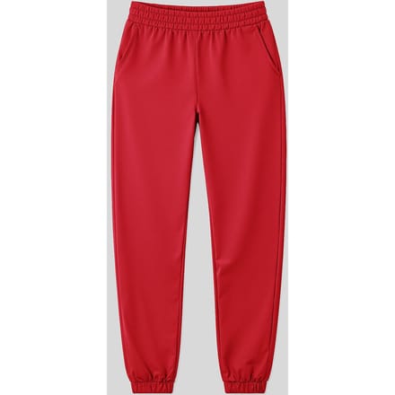 Vrouwen Hoge Taille Relaxed Fleece Joggingbroek