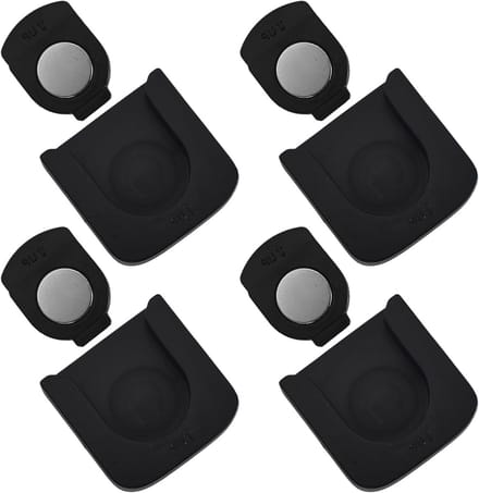Solidchoice - Magnetische Afstandsbediening Houder voor Wandmontage, Set van 4