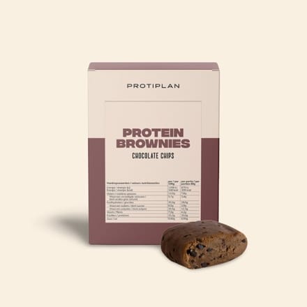 Protiplan - Brownie Choc - 5 x 60 g - Koolhydraatarm - Eiwitrijk