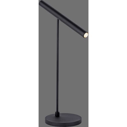 LED tafellamp PURE Tutua, sensordimmer, zwart