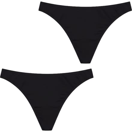 Verpakking van 2 Dames Micromodal Thongs Q105
