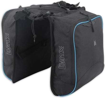 Dubbele Fietstas Joshua 20 liter - Zwart