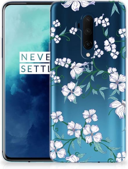 OnePlus 7T Pro Uniek TPU Case Blossom White