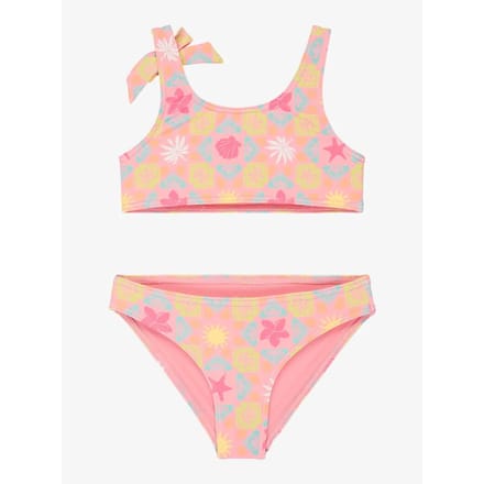 Roxy Check St Tw Bralette Bikini Roze 2 Years Meisje