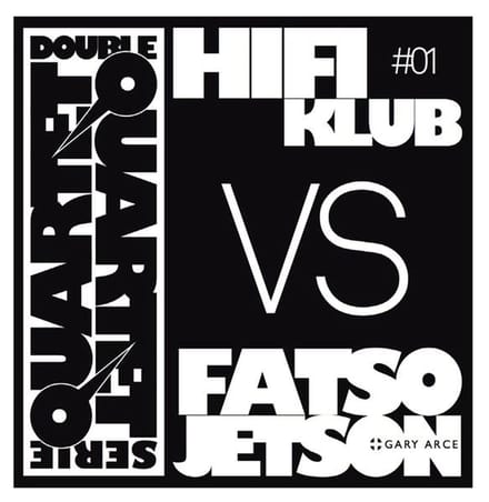 Hifiklub Vs. Fatso Jetson - Double Quartet Serie #01 (LP) (Coloured Vinyl)