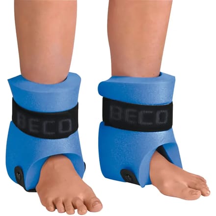 BECO Voetdrijvers voor aquajogging - Blauw - Maat M - Per Paar