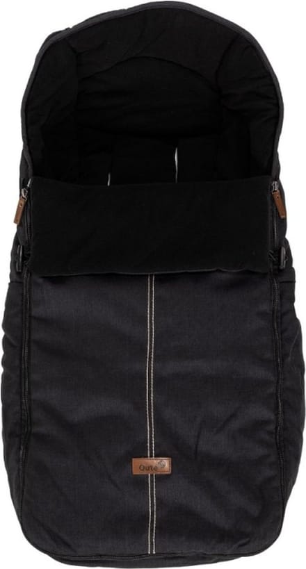 Qute Voetenzak Q-Twin Jeans - Zwart