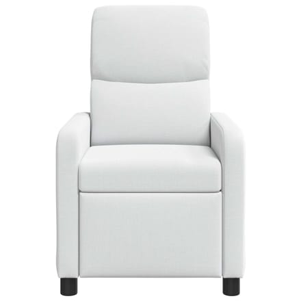vidaXL - Recliner - Wit - Polyester