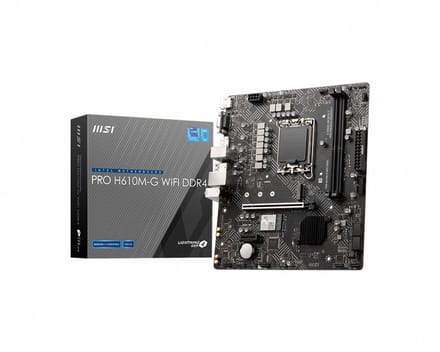 MSI PRO H610M-G WIFI DDR4 M-ATX