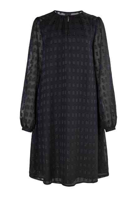 Dreimaster Midi-jurk met glitters Dames zwart