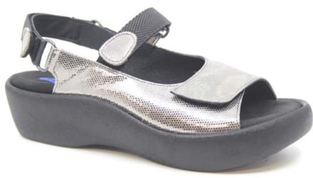 Wolky Jewel shimmer metal 0320439 280 ANTRACITE