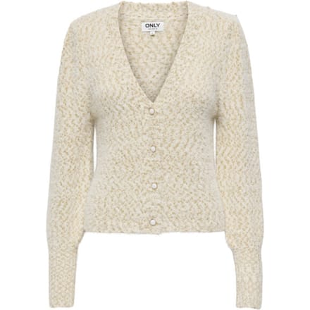 Only onlrosette ls cardigan cs knt 15259423 egret