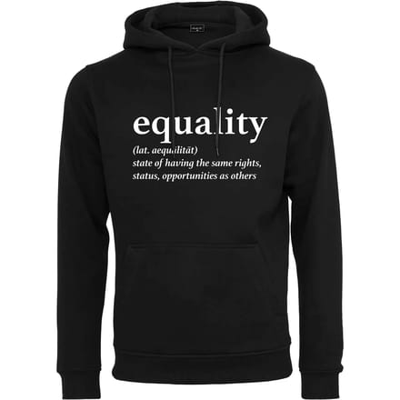 Mister Tee Damen Ladies Equality Definition Hoody Black-L