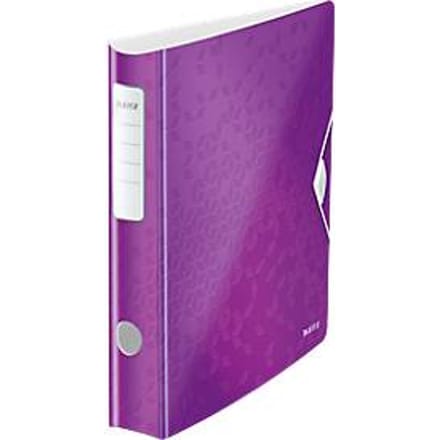 LEITZ® ordner Active WOW, A4, rugbreedte 65 mm, 5 stuks, paars