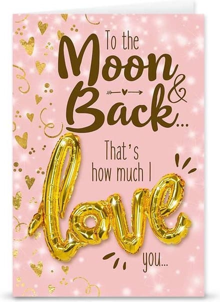 Love ballon "Moon & Back"