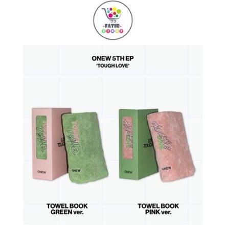 EENW (SHINee) – 5e EP 'TOUGH LOVE' (HANDDOEKENBOEK Versie) Random 1pcs red