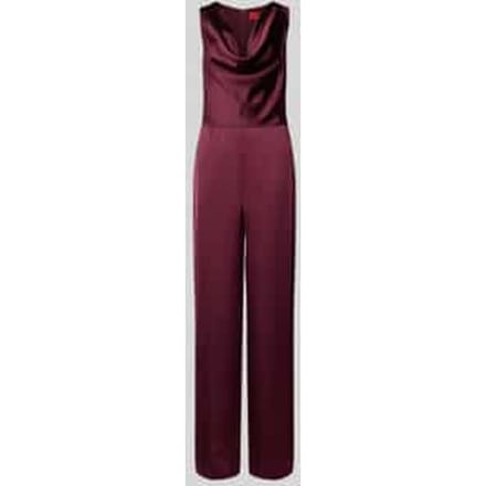 Getailleerde jumpsuit van satijn, model 'KIMARI-1'