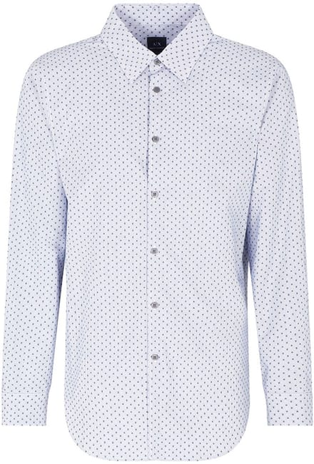 Armani Exchange Xm001153_af16623 Overhemd Met Lange Mouwen Wit M Man