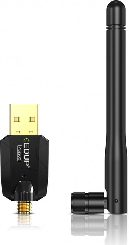 EDUP EP-B3536 Plus Bluetooth 5.1 Adapter met Externe Antenne - Bereik tot 200 Meter - USB 2.0 - Plug & Play