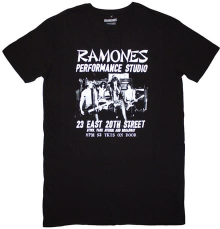 Ramones - East Village T-shirtjurk - M - Zwart