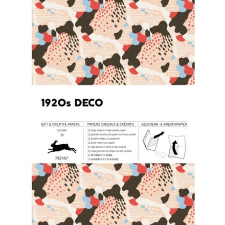 1920s Deco - Gift Wrapping Paper Book - Pepin van Roojen